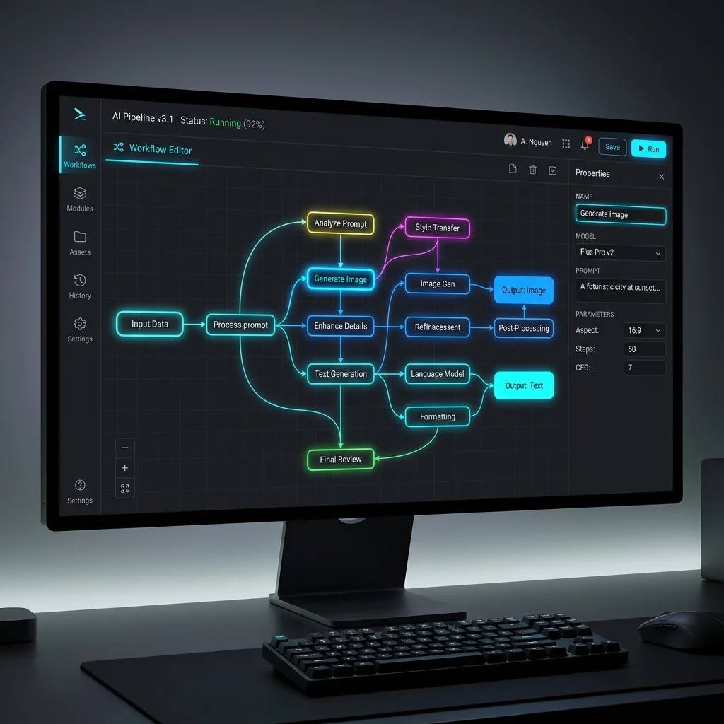 Visual Workflow Builder